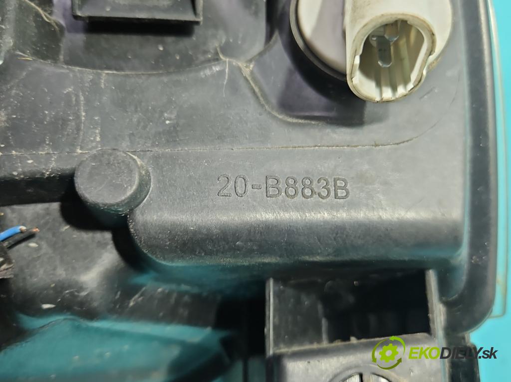 Dacia Logan I 2005-2014 1.4 8V 72 HP manual 53 kW 1390 cm3 4- Reflektor: pravý  (Svetlo predné pravé)