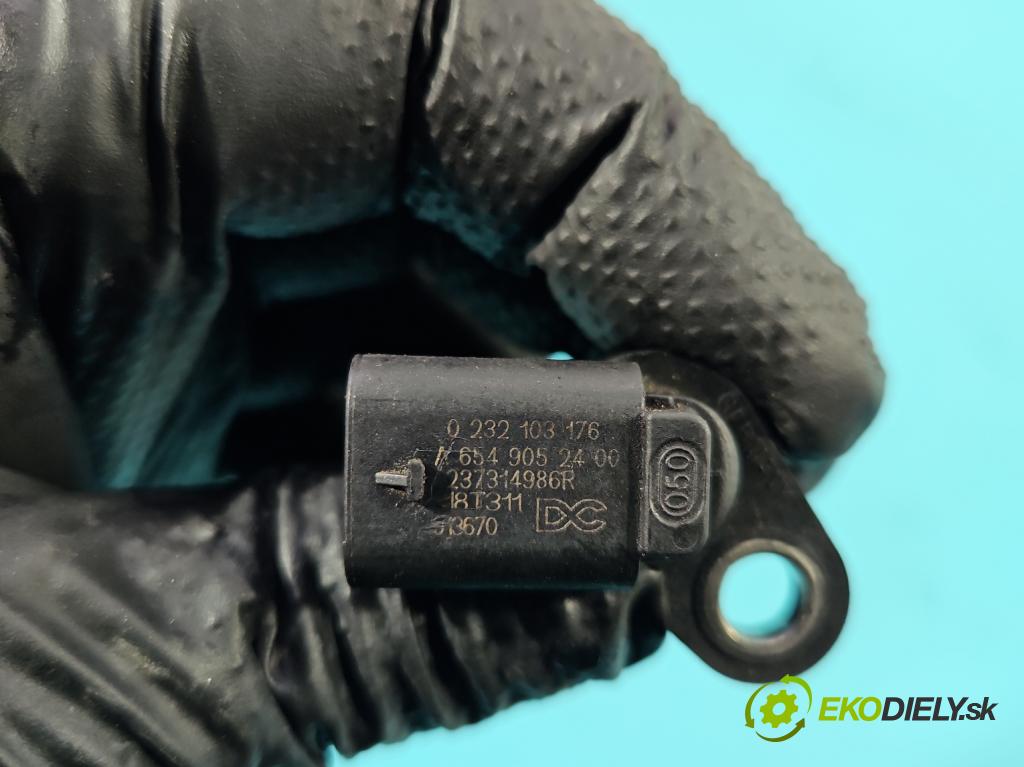 Mercedes E W213 2016-2023 2.0 CDI 194KM automatic 143 kW 1950 cm3 5- snímač pozice: hřídele vačkový A6549052400 (Snímač polohy klikového hřídele)