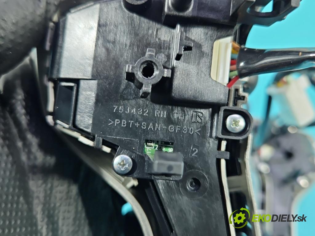 Mitsubishi Outlander III 2012-2022 2.4 135 HP automatic 99 kW 2360 cm3 5- prepínač multifunkční: řízení:  (Prepínacie páčky pod volantom)