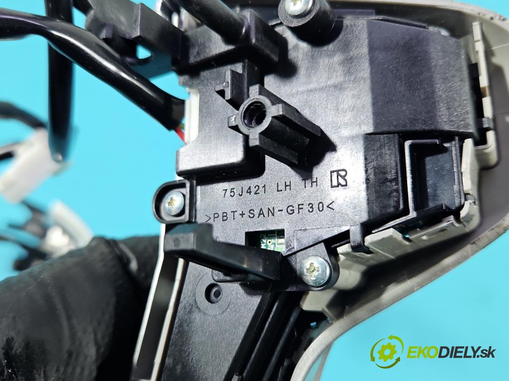 Mitsubishi Outlander III 2012-2022 2.4 135 HP automatic 99 kW 2360 cm3 5- prepínač multifunkční: řízení:  (Prepínacie páčky pod volantom)