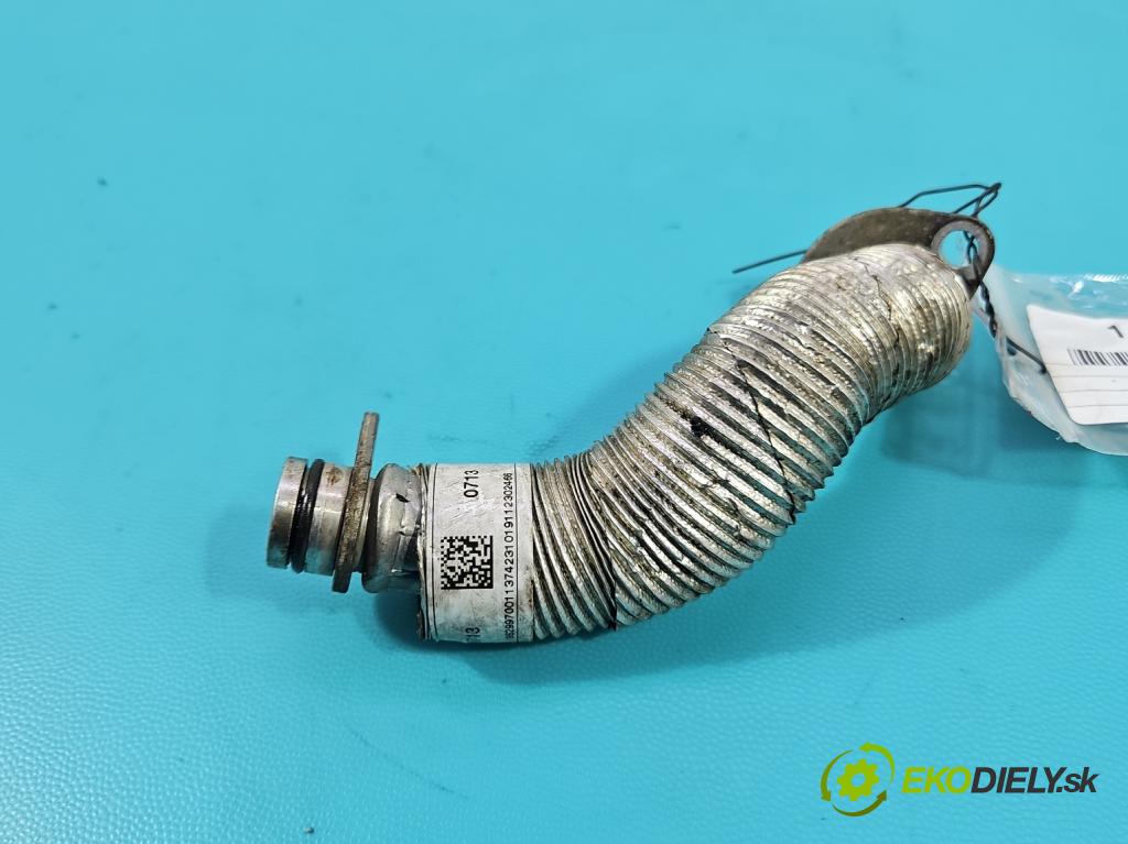 Bmw 3 G20 2018- 2.0 T 184 hp automatic 135 kW 1998 cm3 4- Trubka: 11427617537