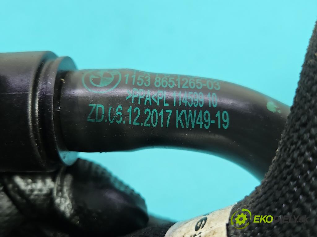 Bmw 3 G20 2018- 2.0 T 184 hp automatic 135 kW 1998 cm3 4- Trubka: 8651265-03