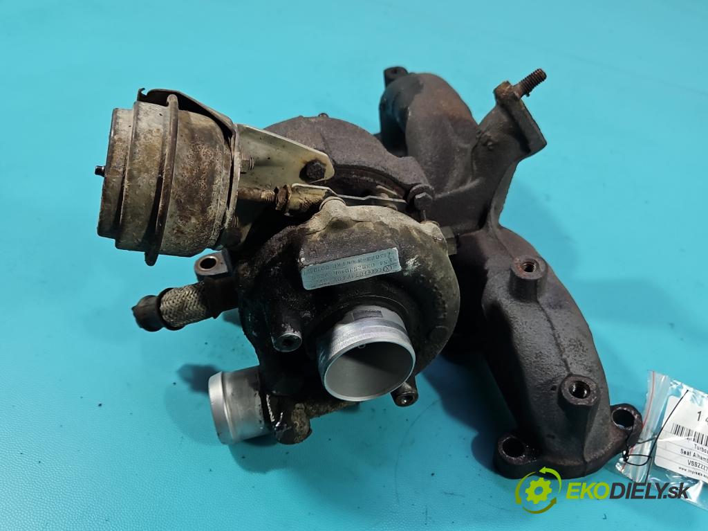 Seat Alhambra I 1996-2010 1.9 tdi 116 hp manual 85 kW 1896 cm3 5- Turbodmychadlo 713673-3 (Kompletní turbodmychadlo)