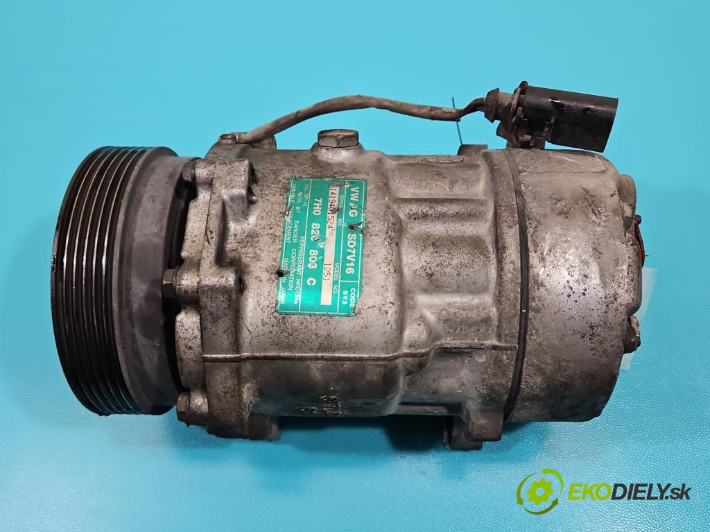 Seat Alhambra I 1996-2010 1.9 tdi 116 hp manual 85 kW 1896 cm3 5- Kompresor: klíma 7H0820803C (Kompresor klimatizace)