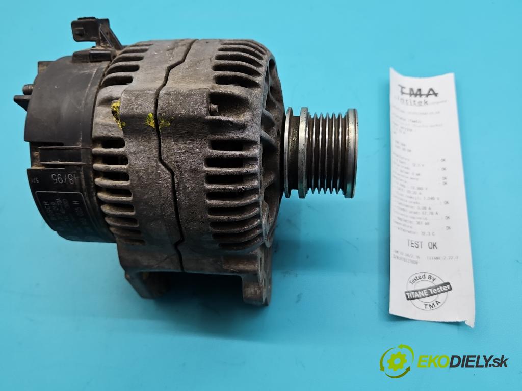 Audi 80 B4 1991-1994 1.9 tdi 90 HP manual 66 kW 1896 cm3 4- Alternator 028903025H (Alternátor)