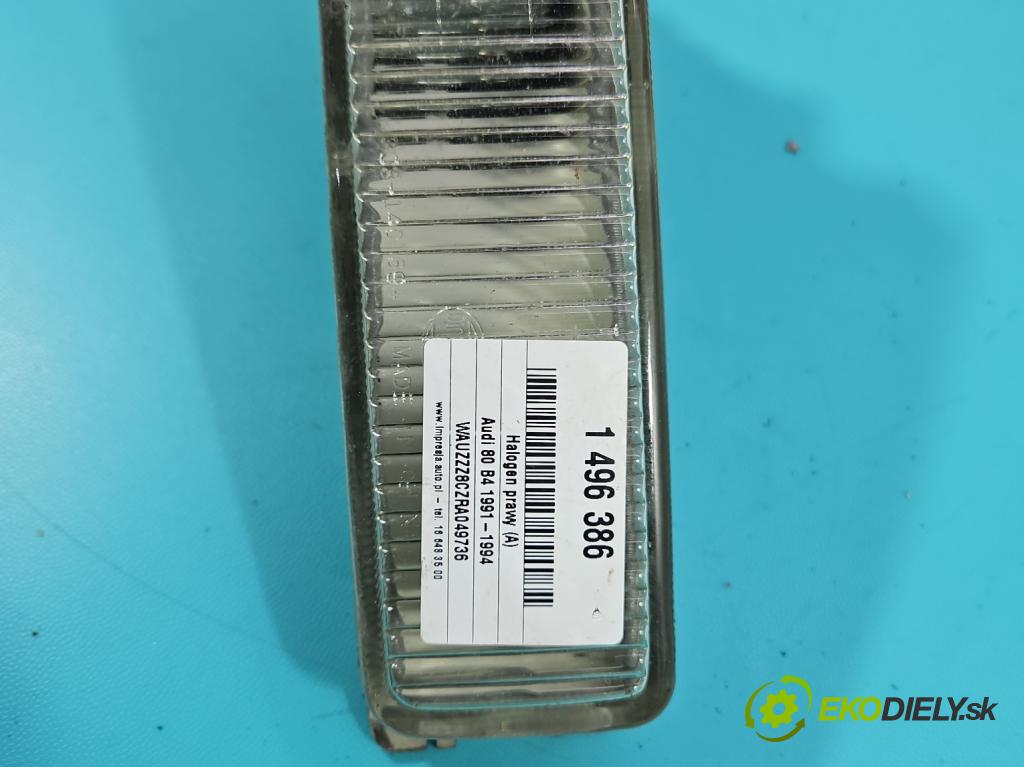Audi 80 B4 1991-1994 1.9 tdi 90 hp manual 66 kW 1896 cm3 4- Halogen pravý 132526-00 (Klika dveří ostatní)