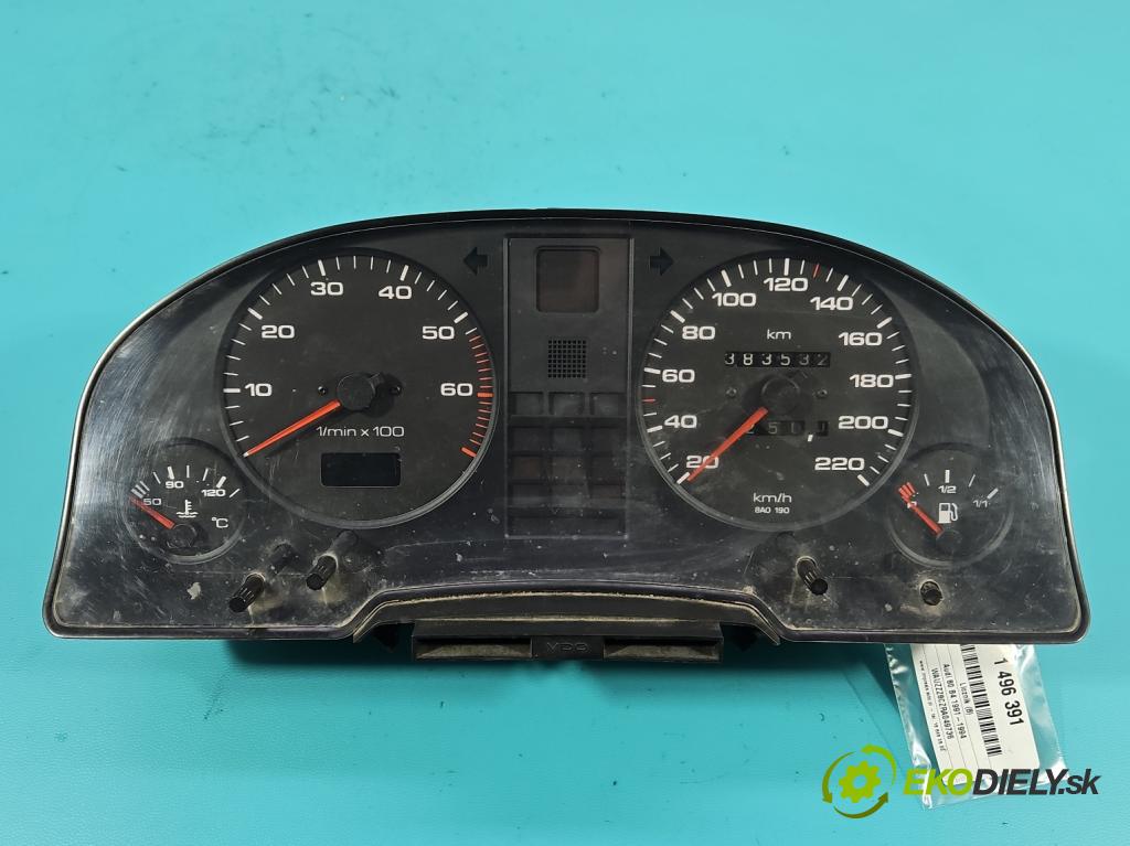 Audi 80 B4 1991-1994 1.9 tdi 90 HP manual 66 kW 1896 cm3 4- prístrojovka/ budíky 8A0919033G (Prístrojová doska)