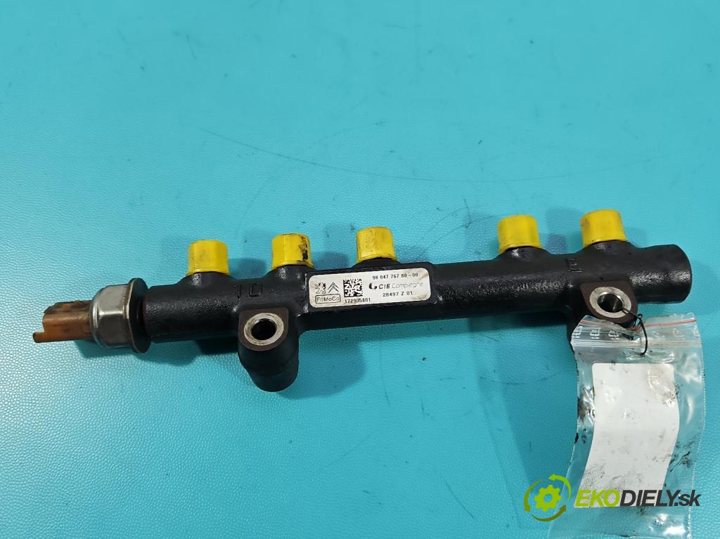 Ford Transit Connect II MK2 2012-2022 1.5 tdci 120 HP manual 88,2 kW 1499 cm3 5- lišta vstrekovacia 9804776780 (Vstrekovacia lišta)