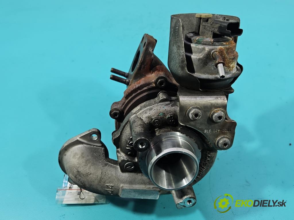 Ford Transit Connect II 2012-2022 1.5 tdci 120 hp manual 88,2 kW 1499 cm3 5- Turbodmychadlo 819872-1 (Kompletní turbodmychadlo)