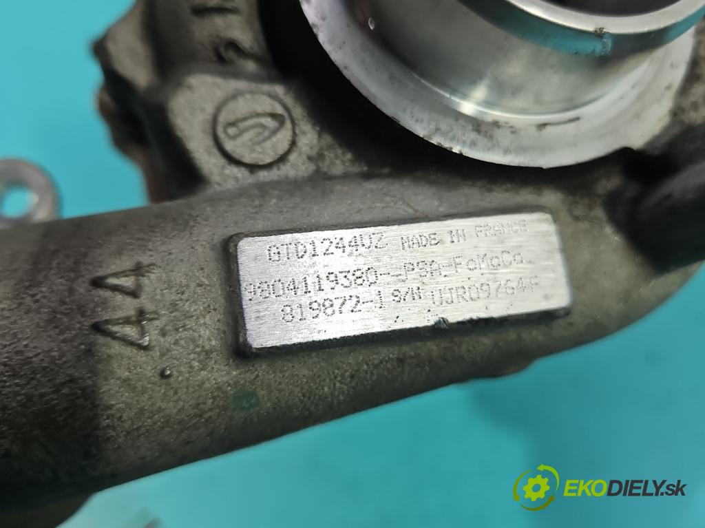 Ford Transit Connect II 2012-2022 1.5 tdci 120 hp manual 88,2 kW 1499 cm3 5- Turbodmychadlo 819872-1 (Kompletní turbodmychadlo)