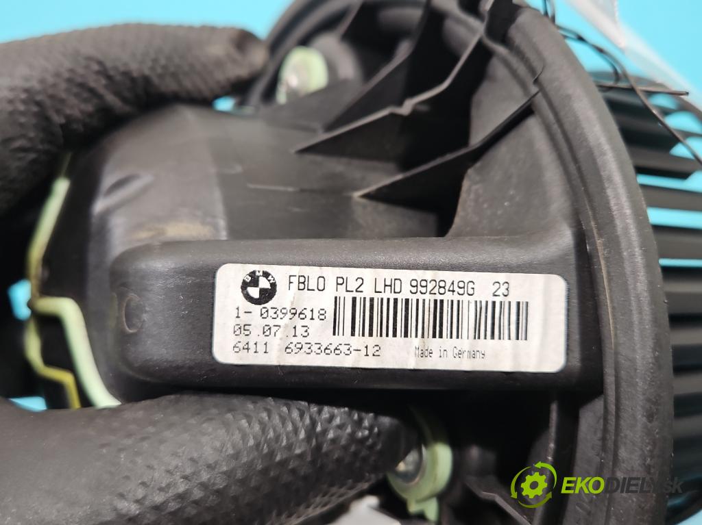 Bmw X1 E84 2009-2015 2.0d 143 hp automatic 105 kW 1995 cm3 5- ventilátor vzduchu 6933663