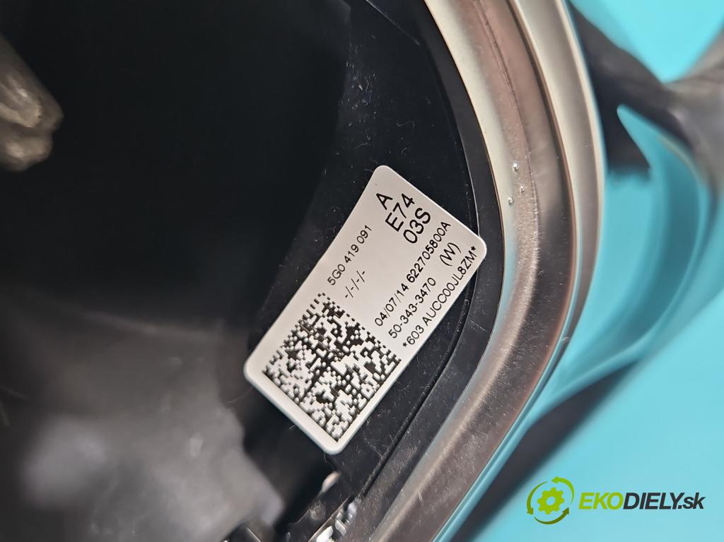 Vw Golf VII 2012-2020 1.4 TSI 122 HP manual 90 kW 1395 cm3 5- volant 5G0419091 (Volant)