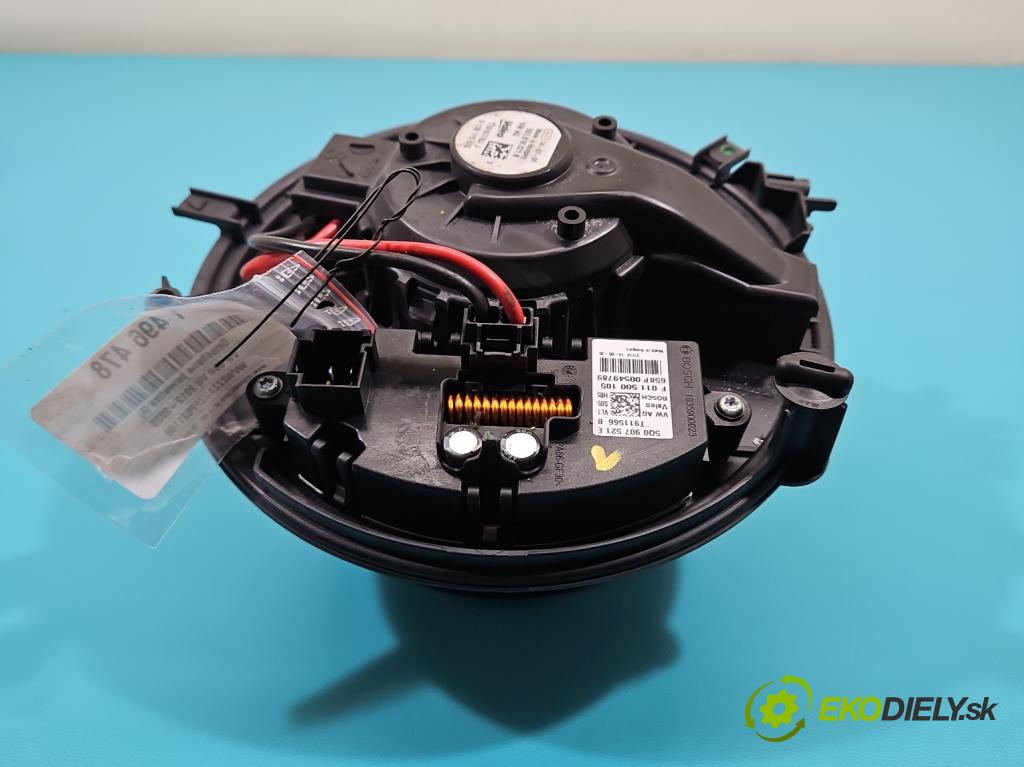 Vw Golf VII 2012-2020 1.4 TSI 122 hp manual 90 kW 1395 cm3 5- ventilátor vzduchu 5Q1819021B
