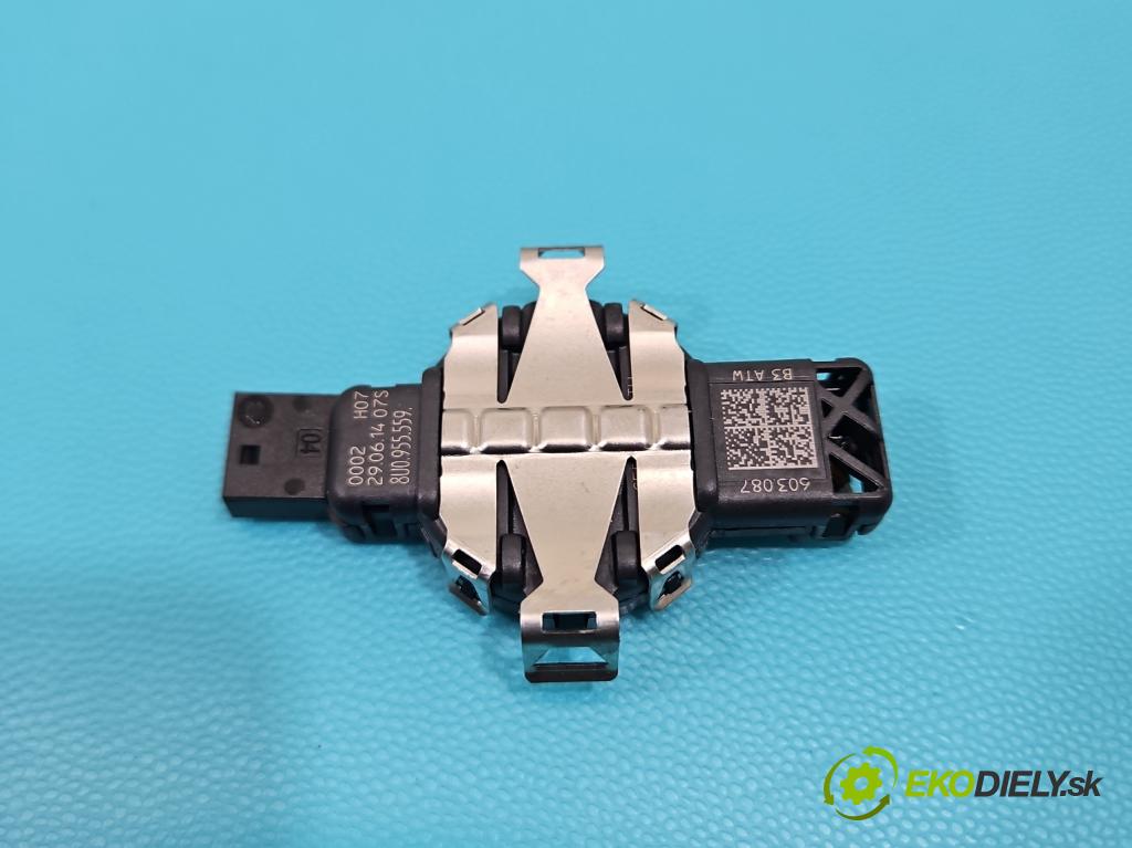 Vw Golf VII 2012-2020 1.4 TSI 122 HP manual 90 kW 1395 cm3 5- snímač déšť: 5U0955559 (Snímač dažďa)