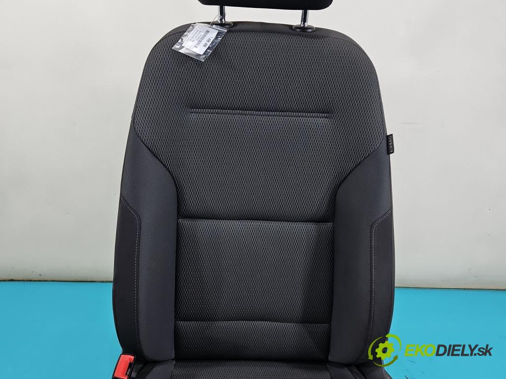 Vw Golf VII 2012-2020 1.4 TSI 122 HP manual 90 kW 1395 cm3 5- Sedačka ľavý  (Sedadlo)