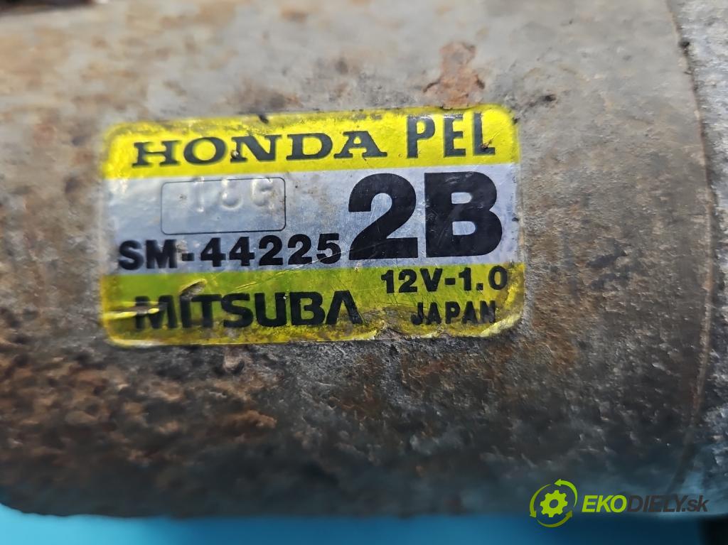 Honda HR-V I 1999-2006 1.6 16V 105 HP manual 77 kW 1590 cm3 5- štartér 442252B (Štartér)
