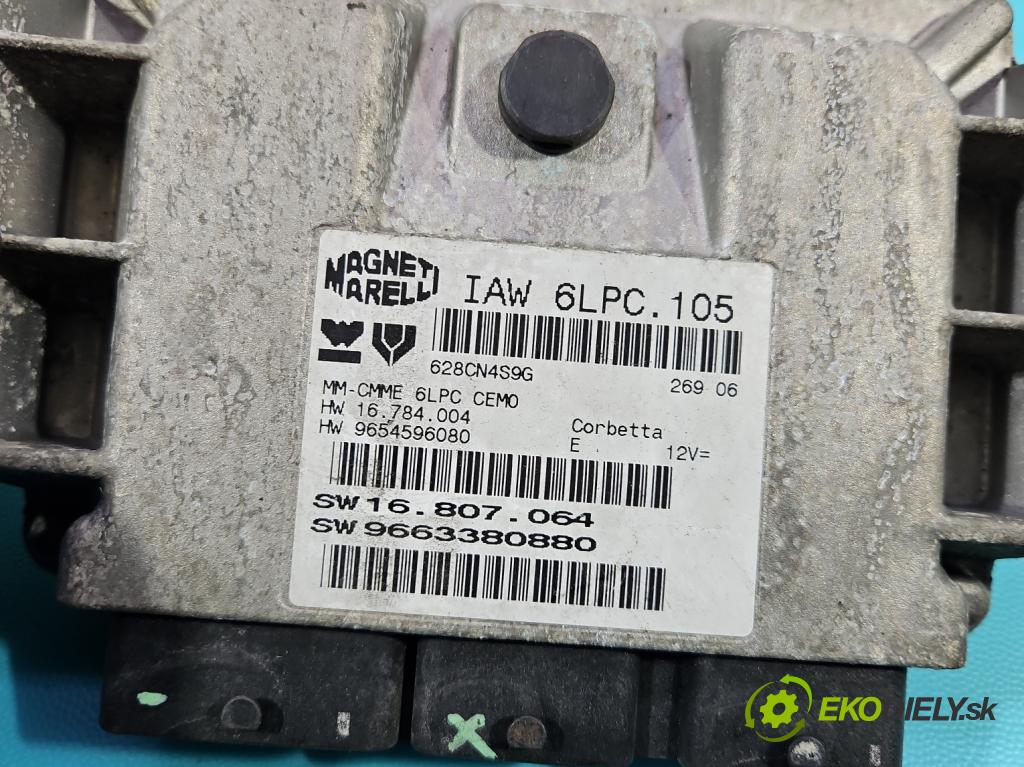 Peugeot 207 1.4 16V 88 HP manual 65 kW 1360 cm3 5- riadiaca jednotka motora 9663380880
