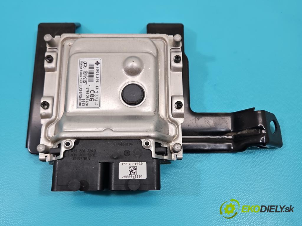 Hyundai Elantra VI 2015-2020 1.6 16V 128 HP manual 93,8 kW 1591 cm3 4- riadiaca jednotka motora 39105-2B067