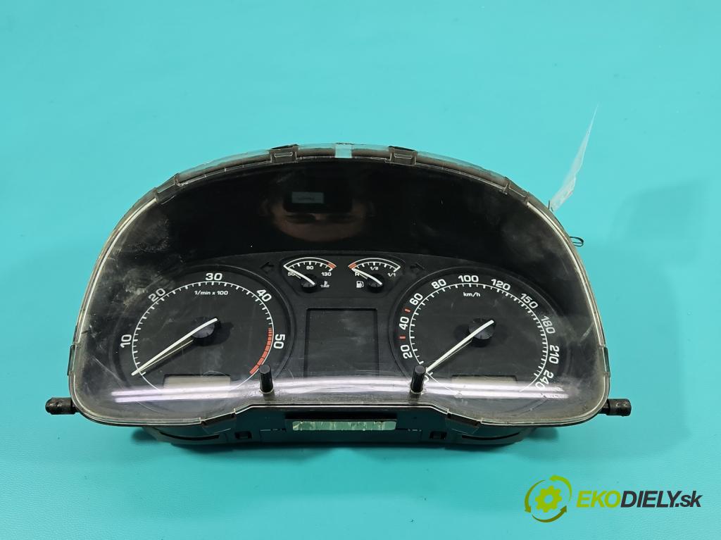 Skoda Octavia I 1996-2010 1.9 tdi 101 HP manual 74 kW 1896 cm3 5- prístrojovka/ budíky 1U0920801J (Prístrojová doska)