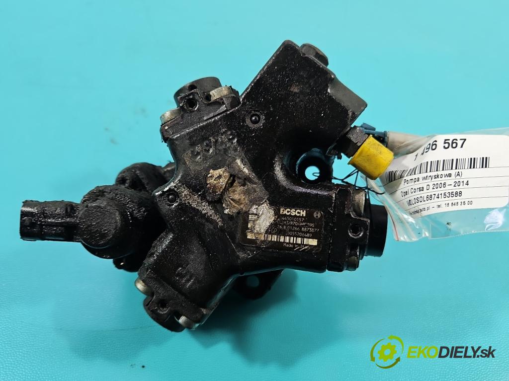 Opel Corsa D 2006-2014 1,3.0 cdti 90 HP manual 66 kW 1248 cm3 5- čerpadlo vstrekovacia 0445010157 (Vstrekovacie čerpadlo)