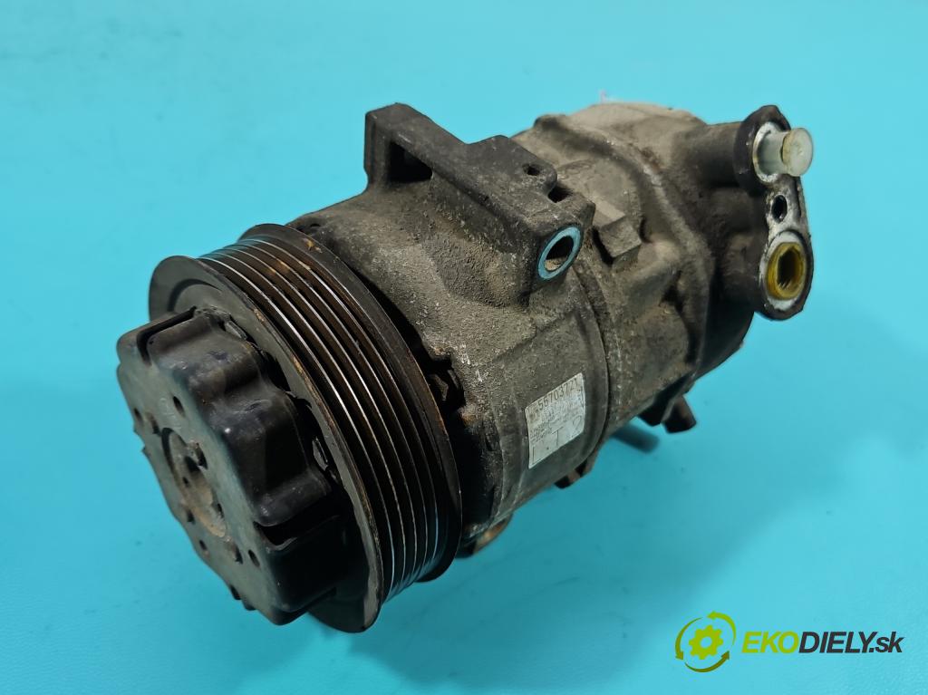 Opel Corsa D 2006-2014 1,3.0 cdti 90 hp manual 66 kW 1248 cm3 5- Kompresor: klíma 55703721 (Kompresor klimatizace)