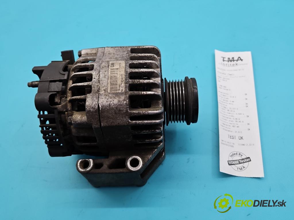 Opel Corsa D 2006-2014 1,3.0 cdti 90 HP manual 66 kW 1248 cm3 5- Alternator  (Alternátor)