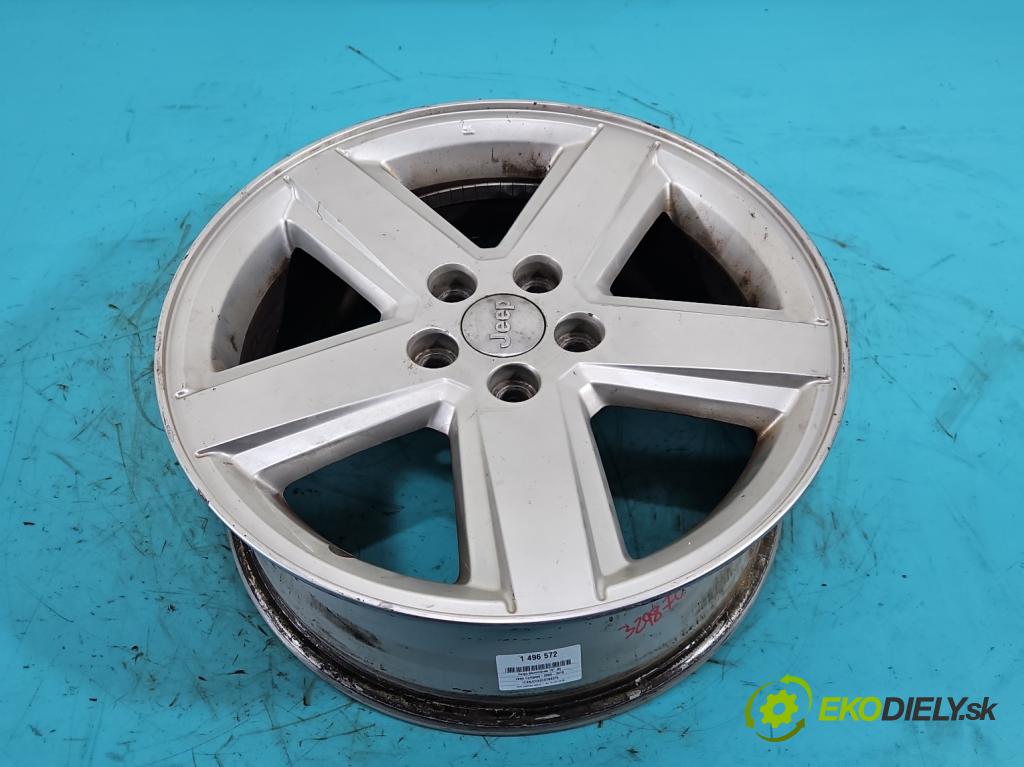 Jeep Compass I 2006-2016 2.0 16V 156 HP manual 115 kW 1998 cm3 5- Felga hliník: 18