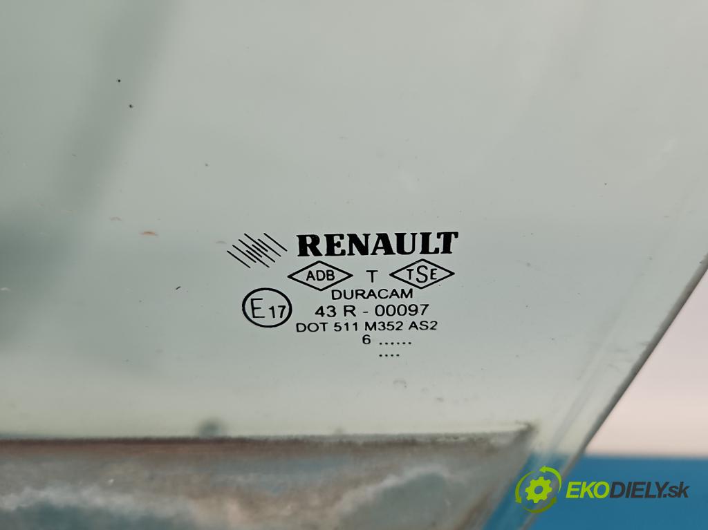 Renault Clio III 2005-2012 1.4 16V 98 hp manual 72 kW 1390 cm3 5- sklo dveře přední levé