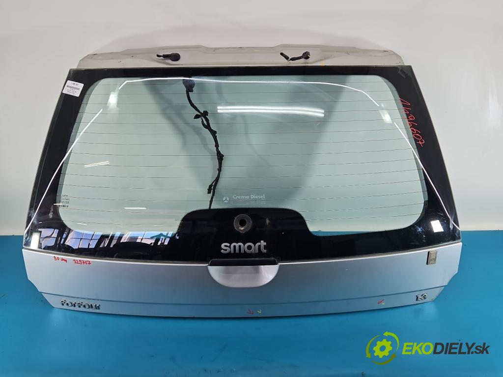 Smart Forfour I 2004-2006 1.3 16V 95 hp manual 70 kW 1332 cm3 5- zadní kufrové dveře  (Zadní kapota (kufr))
