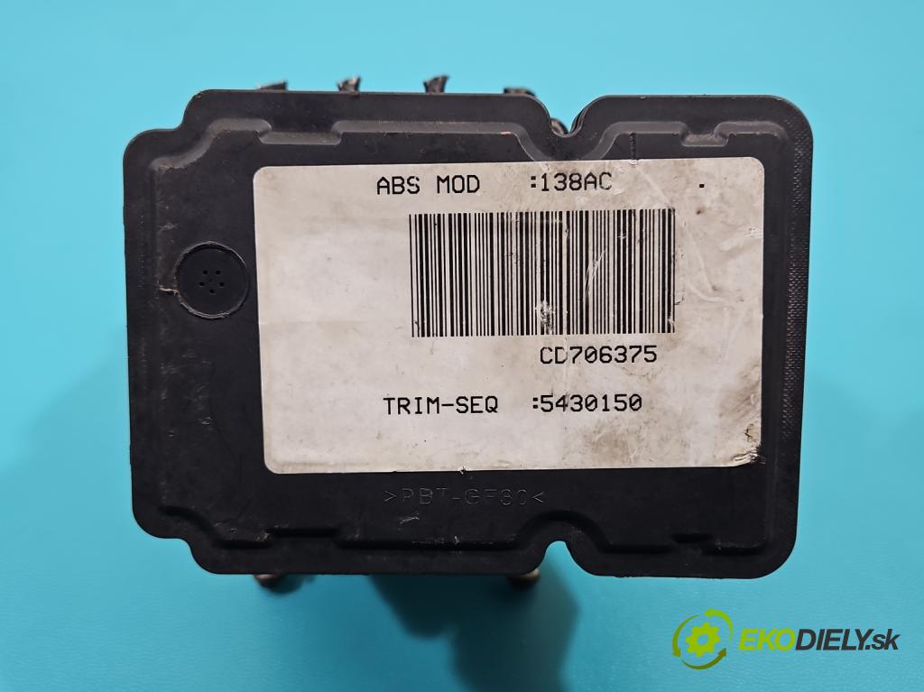 Jeep Compass I 2006-2016 2.0 16V 156 hp manual 115 kW 1998 cm3 5- čerpadlo abs P68091138AC (Pumpa ABS)