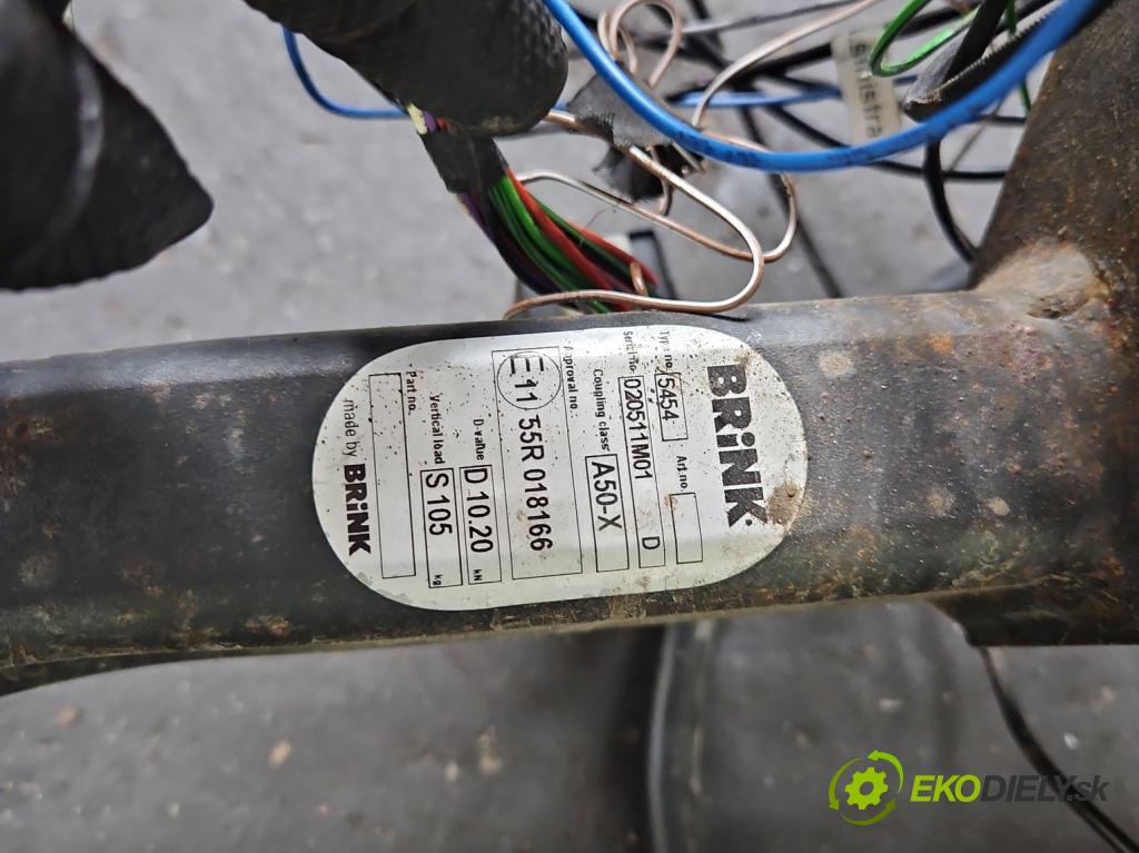 Jeep Compass I 2006-2016 2.0 16V 156 hp manual 115 kW 1998 cm3 5- oko tažné  (Tažné zařízení)