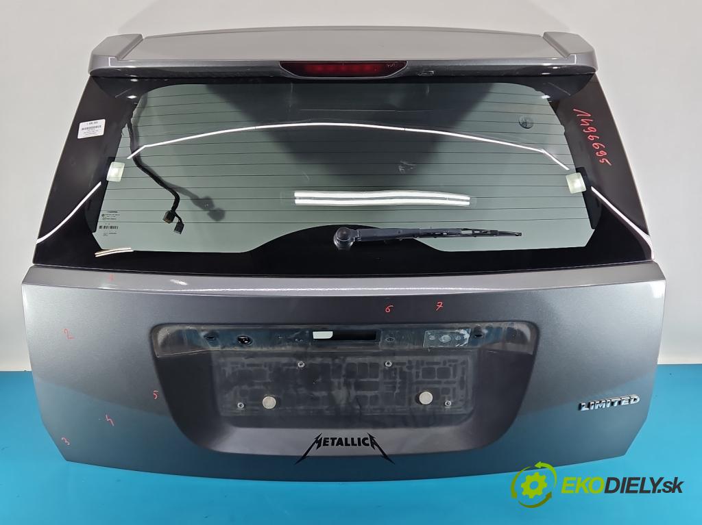 Jeep Compass I 2006-2016 2.0 16V 156 hp manual 115 kW 1998 cm3 5- zadní kufrové dveře  (Zadní kapota (kufr))