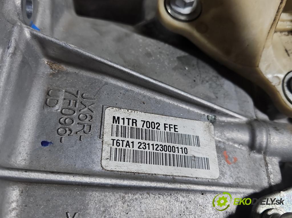 Ford Puma II MK2 2019- 1.0 EcoBoost: 155 hp manual 114 kW 999 cm3 5- převodovka stupňová manual M1TR7002FFE