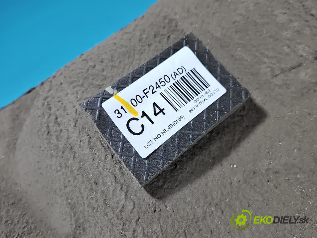 Hyundai Elantra VI 2015-2020 1.6 16V 128 hp manual 93.8 kW 1591 cm3 4- Nádrž: paliva 31100-F2450 (Palivová nádrž)