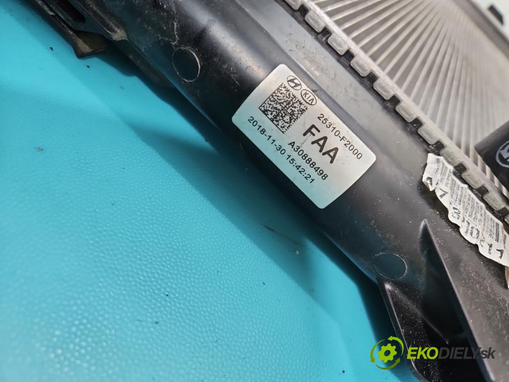 Hyundai Elantra VI 2015-2020 1.6 16V 128 hp manual 93,8 kW 1591 cm3 4- Chladič vody 25310-F2000 (Vodní chladič)