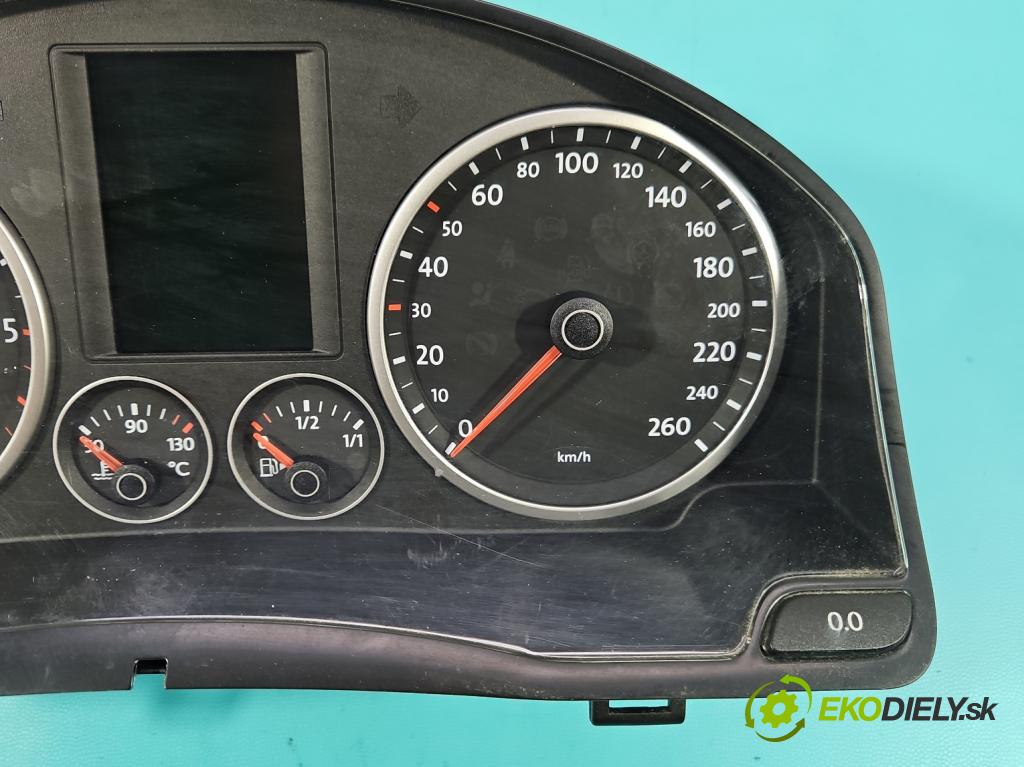 Vw Tiguan I 2007-2016 2.0 TDI 140 HP manual 103 kW 1968 cm3 5- prístrojovka/ budíky 5N0920870D (Prístrojová doska)