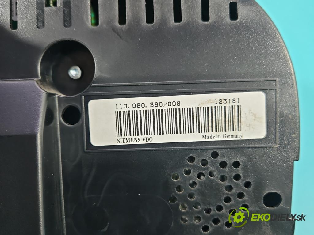 Vw Tiguan I 2007-2016 2.0 TDI 140 HP manual 103 kW 1968 cm3 5- prístrojovka/ budíky 5N0920870D (Prístrojová doska)