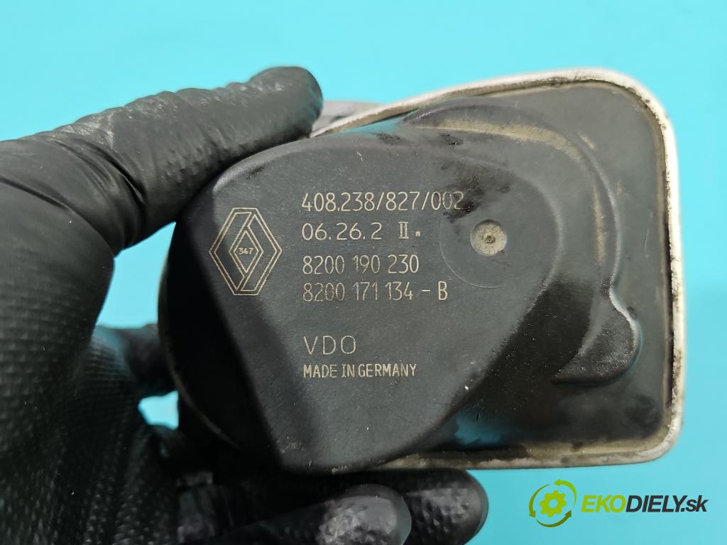 Renault Clio III 2005-2012 1.4 16V 98 HP manual 72 kW 1390 cm3 5- klapka 8200190230 (Škrtiaca klapka)