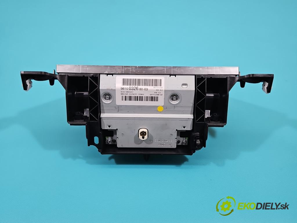 Peugeot 3008 II 2016-2023 2.0 hdi 150 HP manual 110 kW 1997 cm3 5- Zobrazit: 9810032680 (Prístrojová doska)