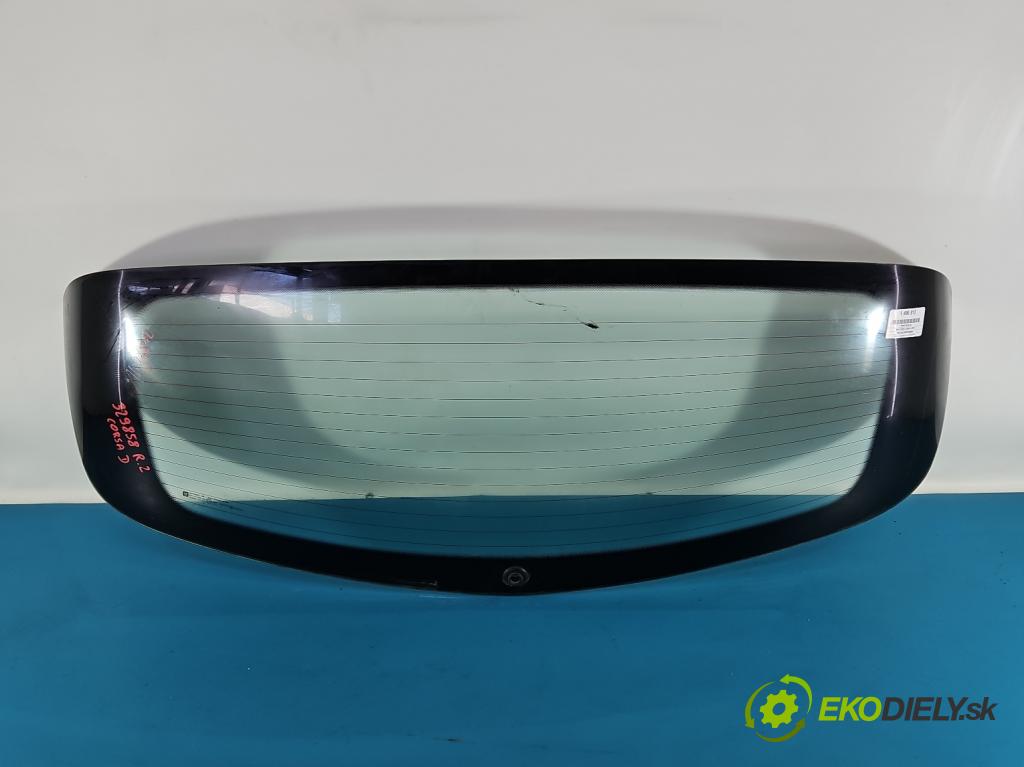 Opel Corsa D 2006-2014 1,3.0 cdti 90 hp manual 66 kW 1248 cm3 5- sklo zadní  (Zadní sklo)