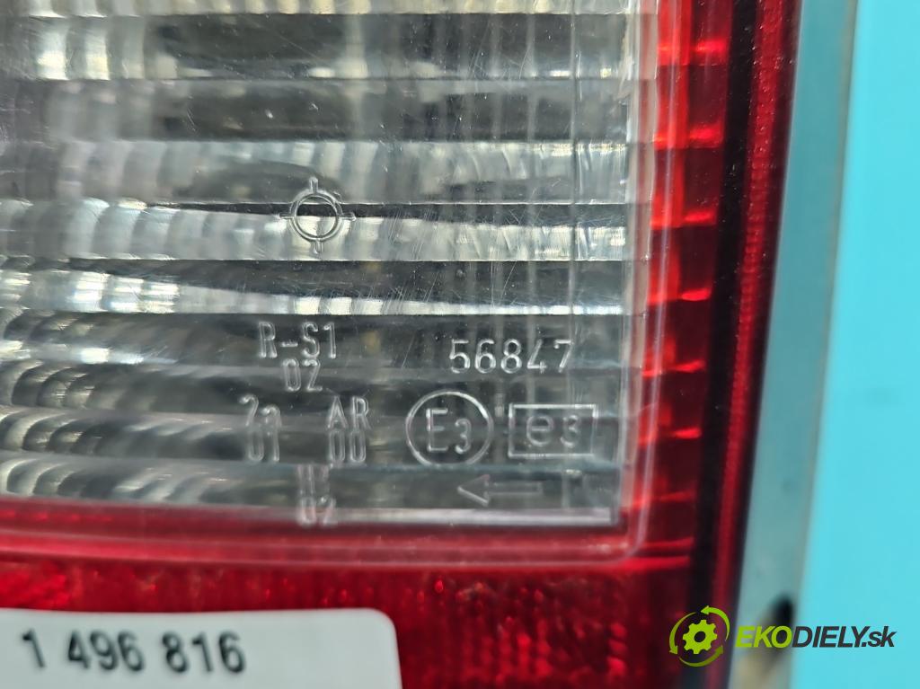 Mitsubishi Pajero Pinin 1998-2007 1.8 16V 114 hp manual 84 kW 1834 cm3 5- světlo zadní levé MR41609 (Klika dveří ostatní)