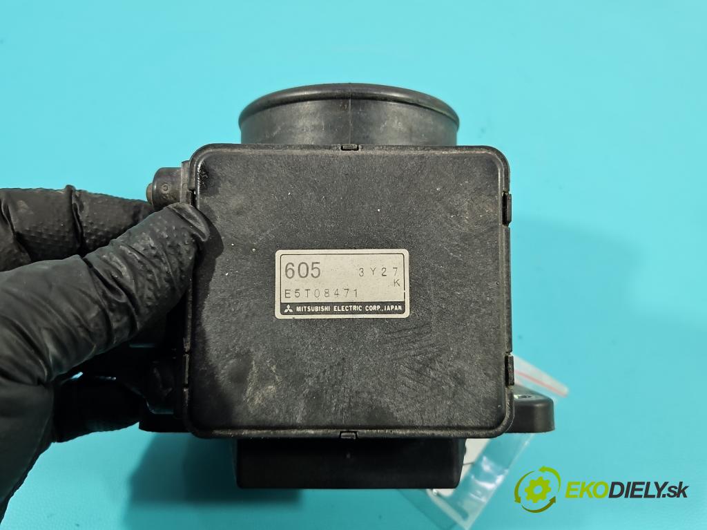 Mitsubishi Pajero Pinin 1998-2007 1.8 16V 114 HP manual 84 kW 1834 cm3 5- průtokoměr: E5T08471 (Váha vzduchu)