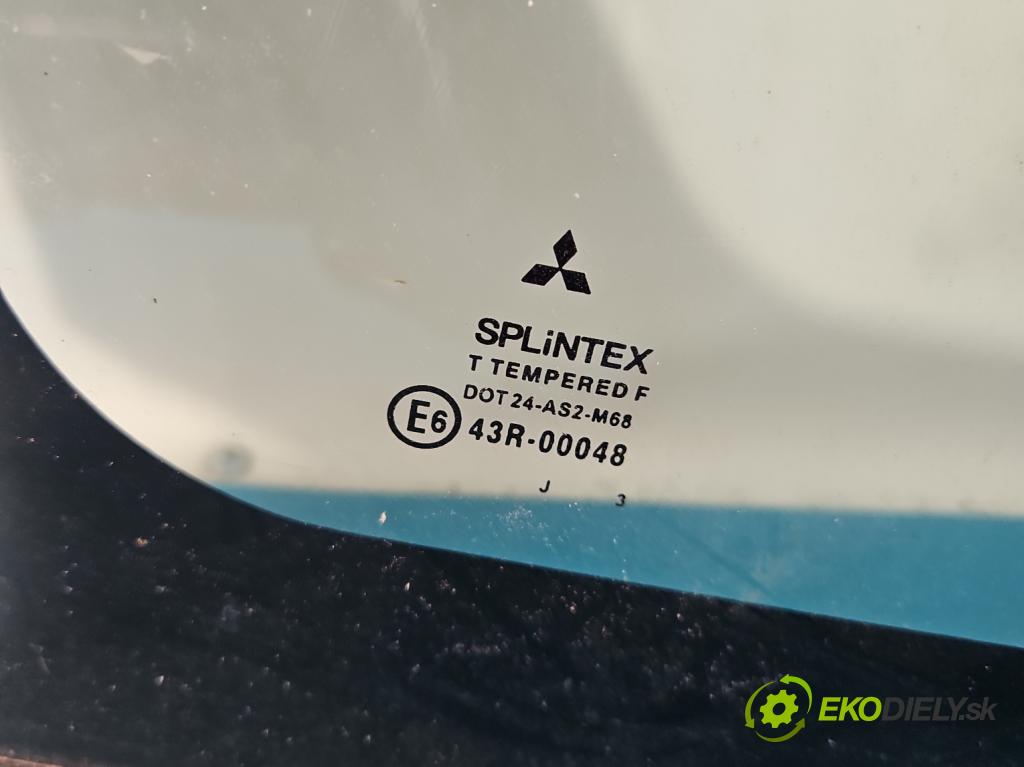 Mitsubishi Pajero Pinin 1998-2007 1.8 16V 114 hp manual 84 kW 1834 cm3 5- sklo zadní  (Zadní sklo)