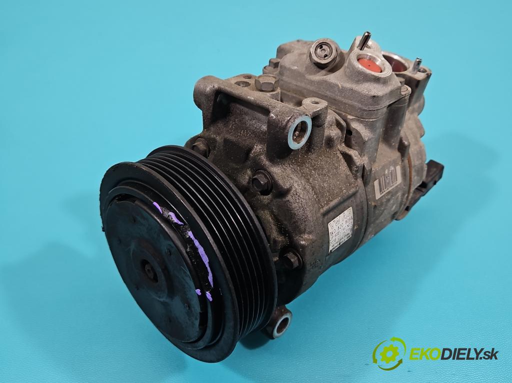 Vw Passat B7 2010-2014 2.0 TSI 211KM automatic 155 kW 1984 cm3 4- Kompresor: klimatizácie 1K0820808A (Kompresor klimatizácie)
