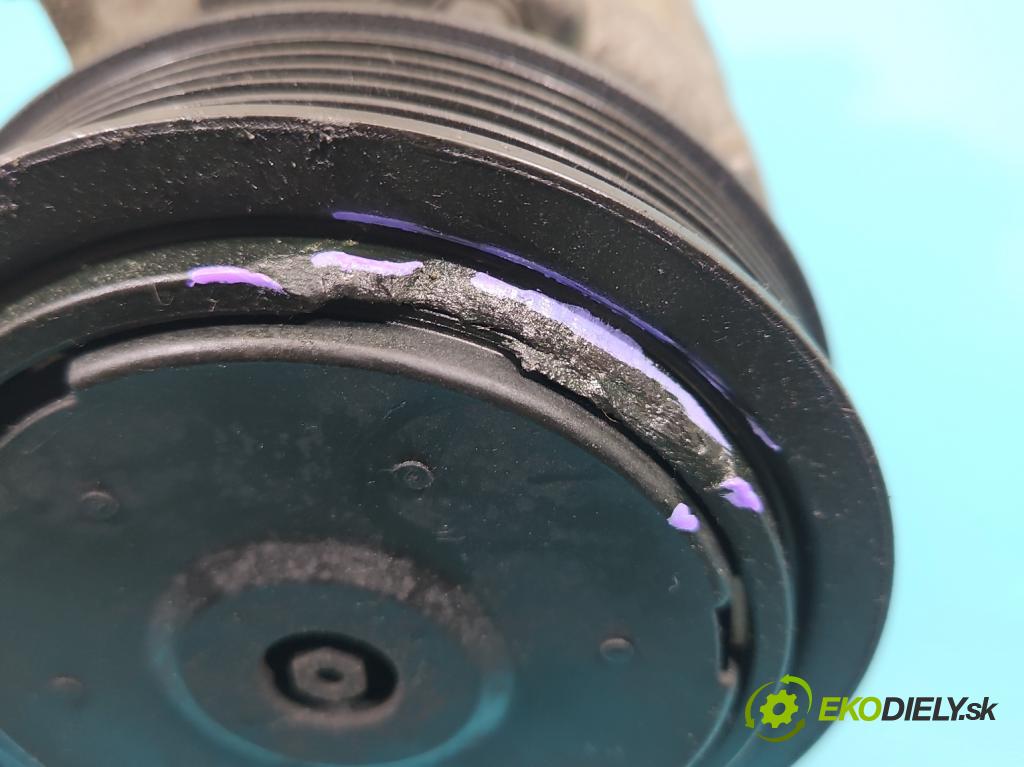 Vw Passat B7 2010-2014 2.0 TSI 211KM automatic 155 kW 1984 cm3 4- Kompresor: klimatizácie 1K0820808A (Kompresor klimatizácie)