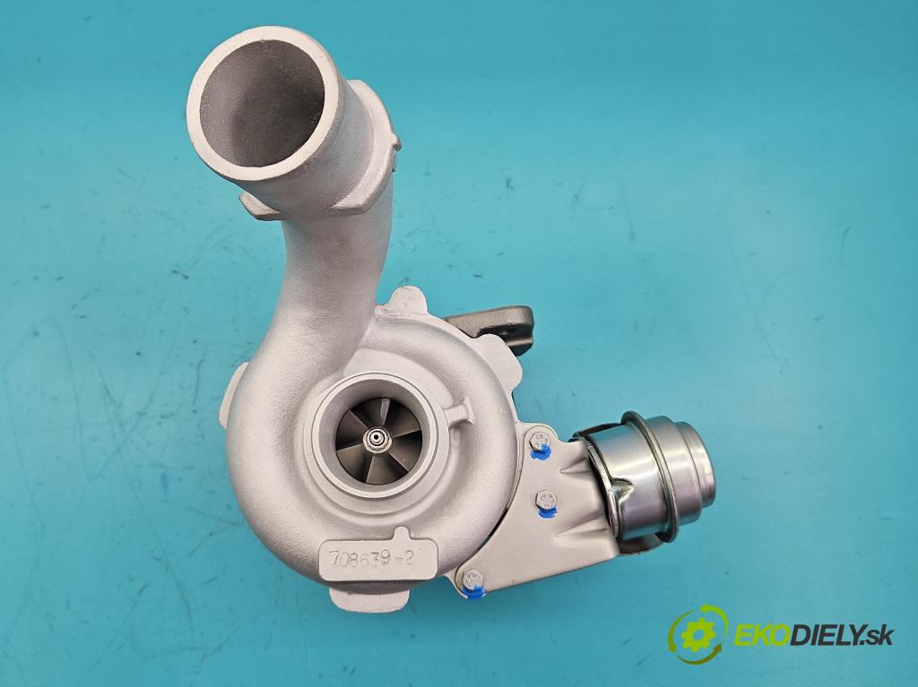 Renault Megane II 2003-2008 1.9 dci 120 HP manual 88 kW 1870 cm3 5- turbodúchadlo, turbo repasovaná 708639-2