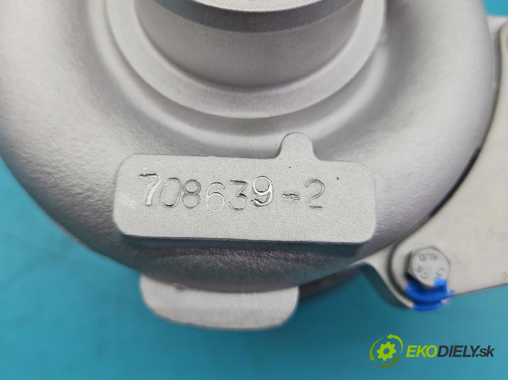 Renault Megane II 2003-2008 1.9 dci 120 HP manual 88 kW 1870 cm3 5- turbodúchadlo, turbo repasovaná 708639-2