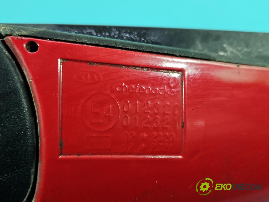 Kia Picanto I 2003-2011 1.0 61 hp manual 45 kW 999 cm3 5- zpětné zrcátko pravé  (Klika dveří ostatní)
