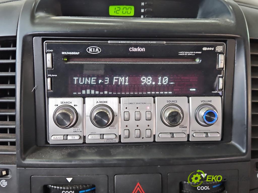 Kia Carnival II 2005-2014 2.9 crdi 185 HP manual 136 kW 2902 cm3 5- Radio originál WXZ468RMP