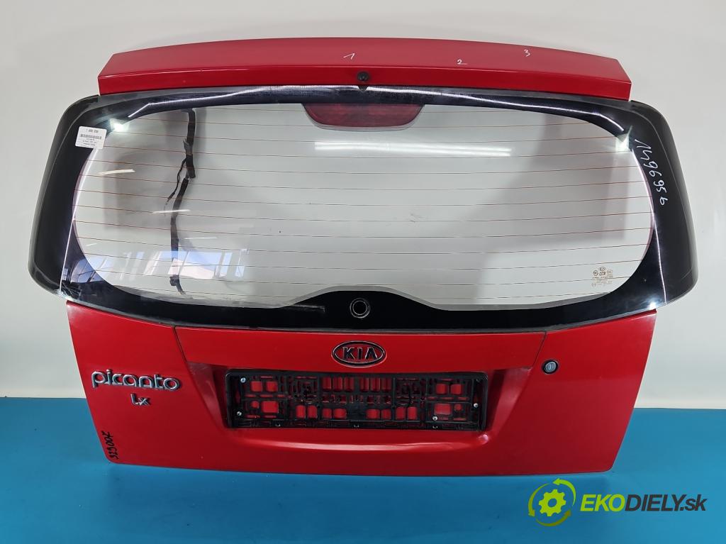 Kia Picanto I 2003-2011 1.0 61 hp manual 45 kW 999 cm3 5- zadní kufrové dveře  (Zadní kapota (kufr))